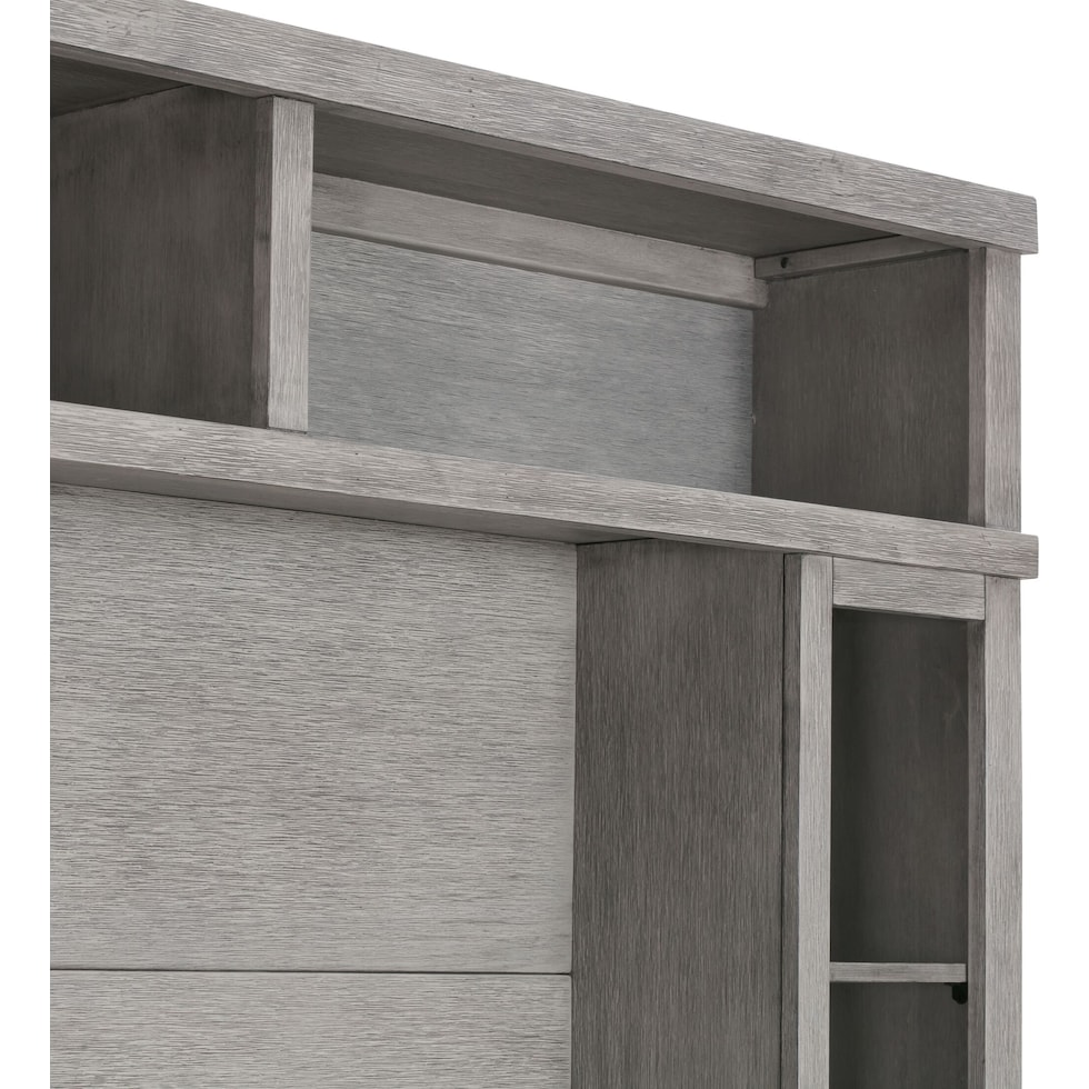 butler gray entertainment wall unit   