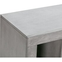 butler gray fireplace tv stand   