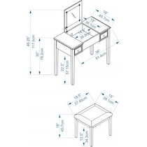 butterfly dimension schematic   