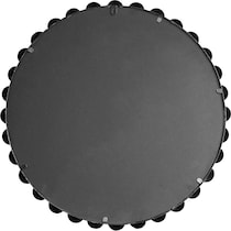 button silver mirror   