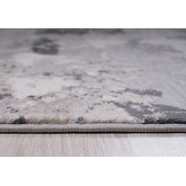 buxton gray area rug  x    