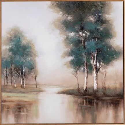 By The River Wall Art