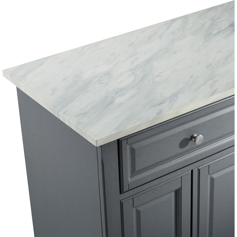 byrde gray kitchen island   