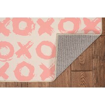 byron pink area rug  x    