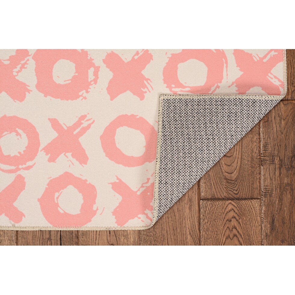 byron pink area rug  x    