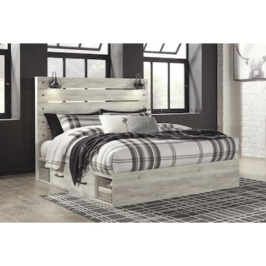 Signature Design by Ashley Cabin 5-Piece Bedroom Set with Dresser and Mirror