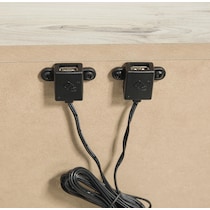 cabin white  pc queen bedroom   