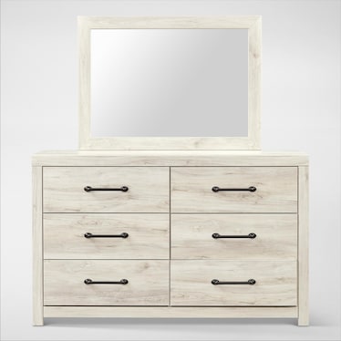 Signature Design by Ashley Cabin Dresser and Mirror