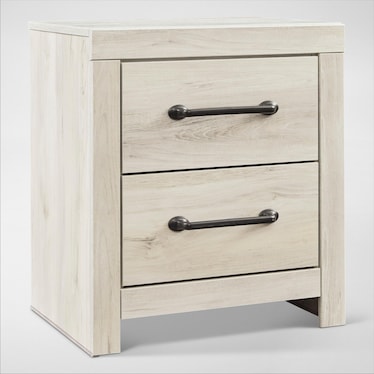 Signature Design by Ashley Cabin 2-Drawer Nightstand with USB Charging