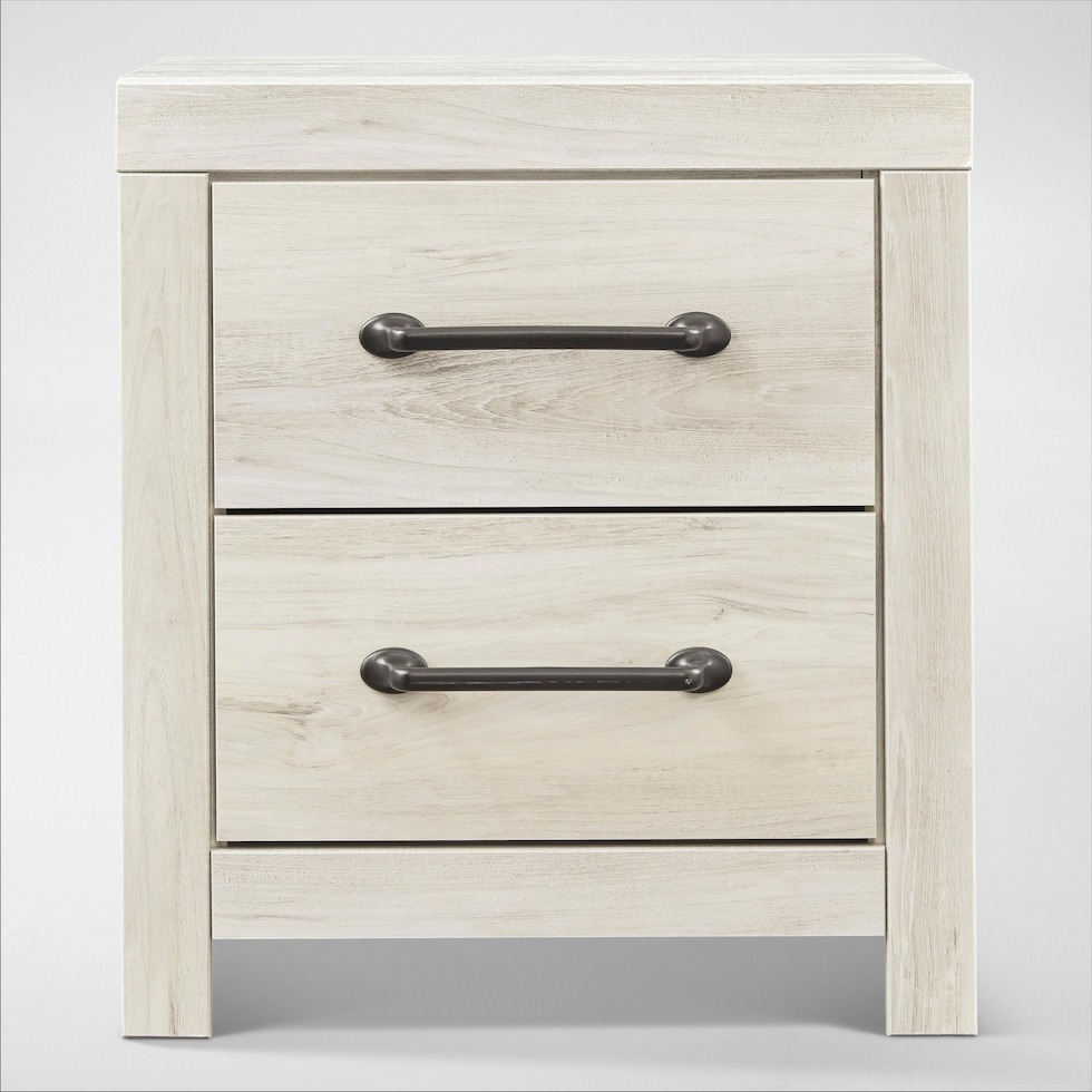 cabin white nightstand   