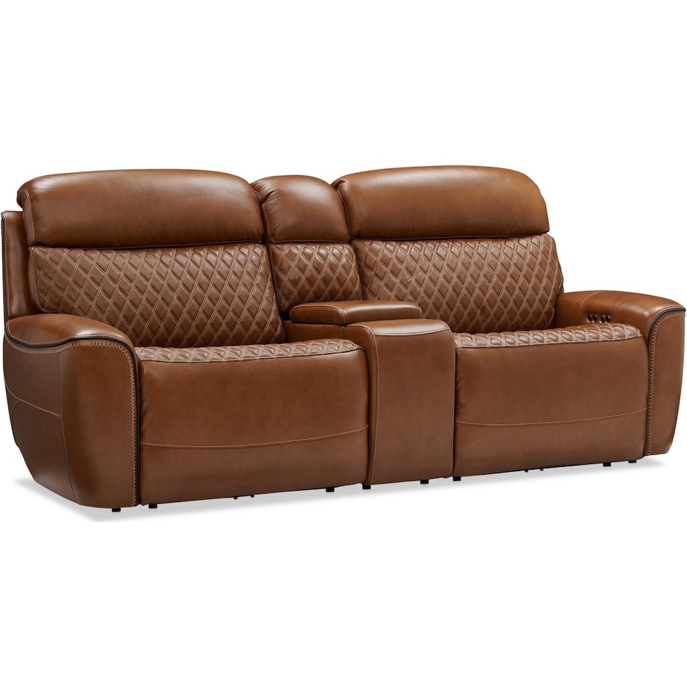 cabrera brown loveseat   