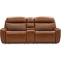 cabrera brown loveseat   