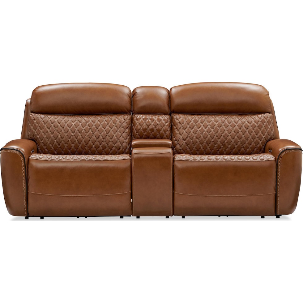 cabrera brown loveseat   