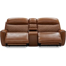 cabrera brown loveseat   