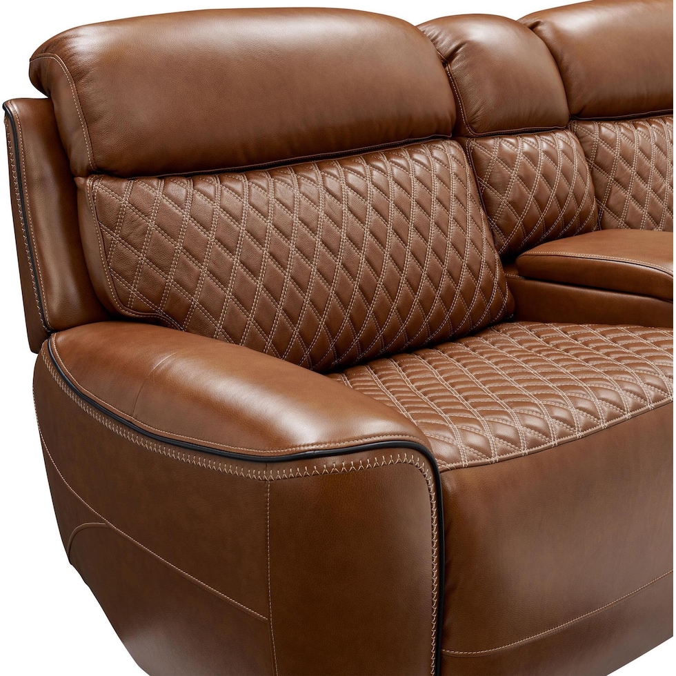 cabrera brown loveseat   