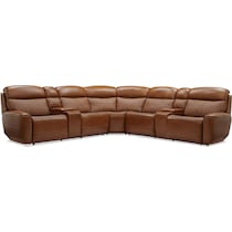 cabrera brown sectional   