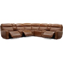 cabrera brown sectional   