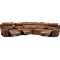 cabrera brown sectional   