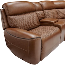 cabrera brown sectional   