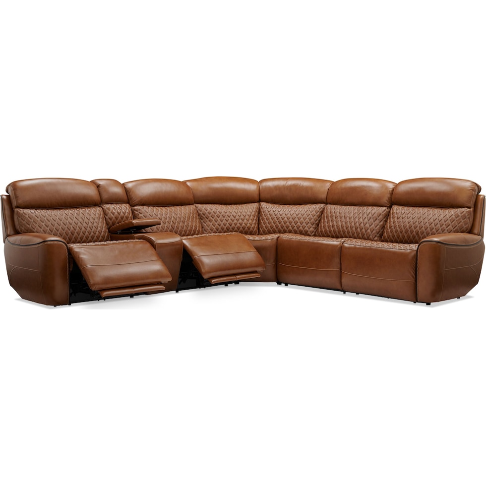 cabrera brown sectional   