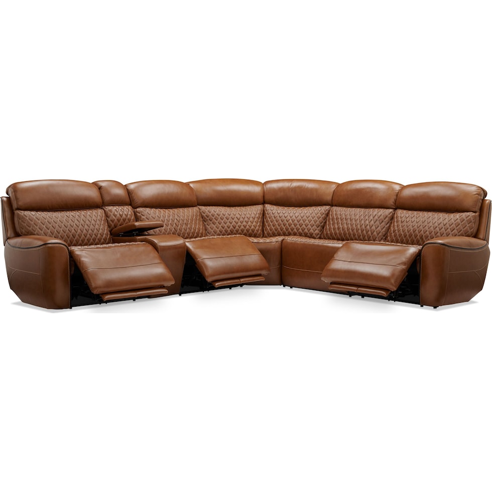 cabrera brown sectional   