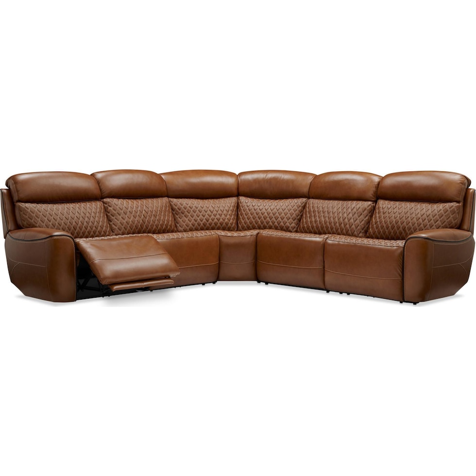 cabrera brown sectional   