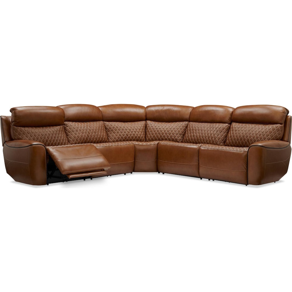 cabrera brown sectional   