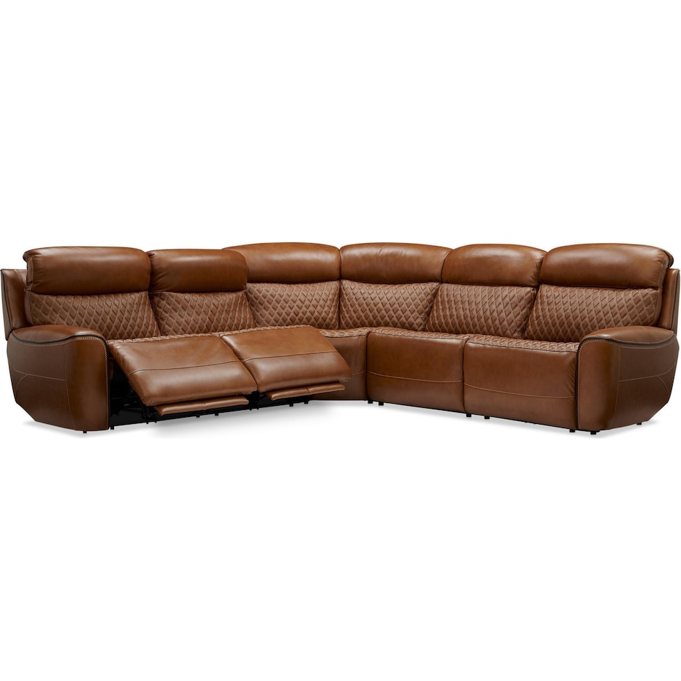 cabrera brown sectional   