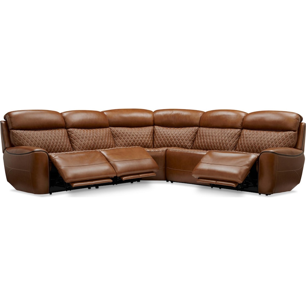cabrera brown sectional   