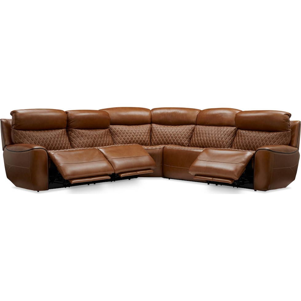 cabrera brown sectional   