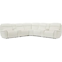 cabrera white sectional   