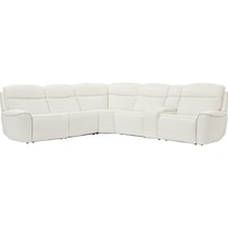 cabrera white sectional   