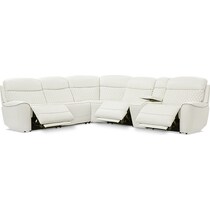 cabrera white sectional   