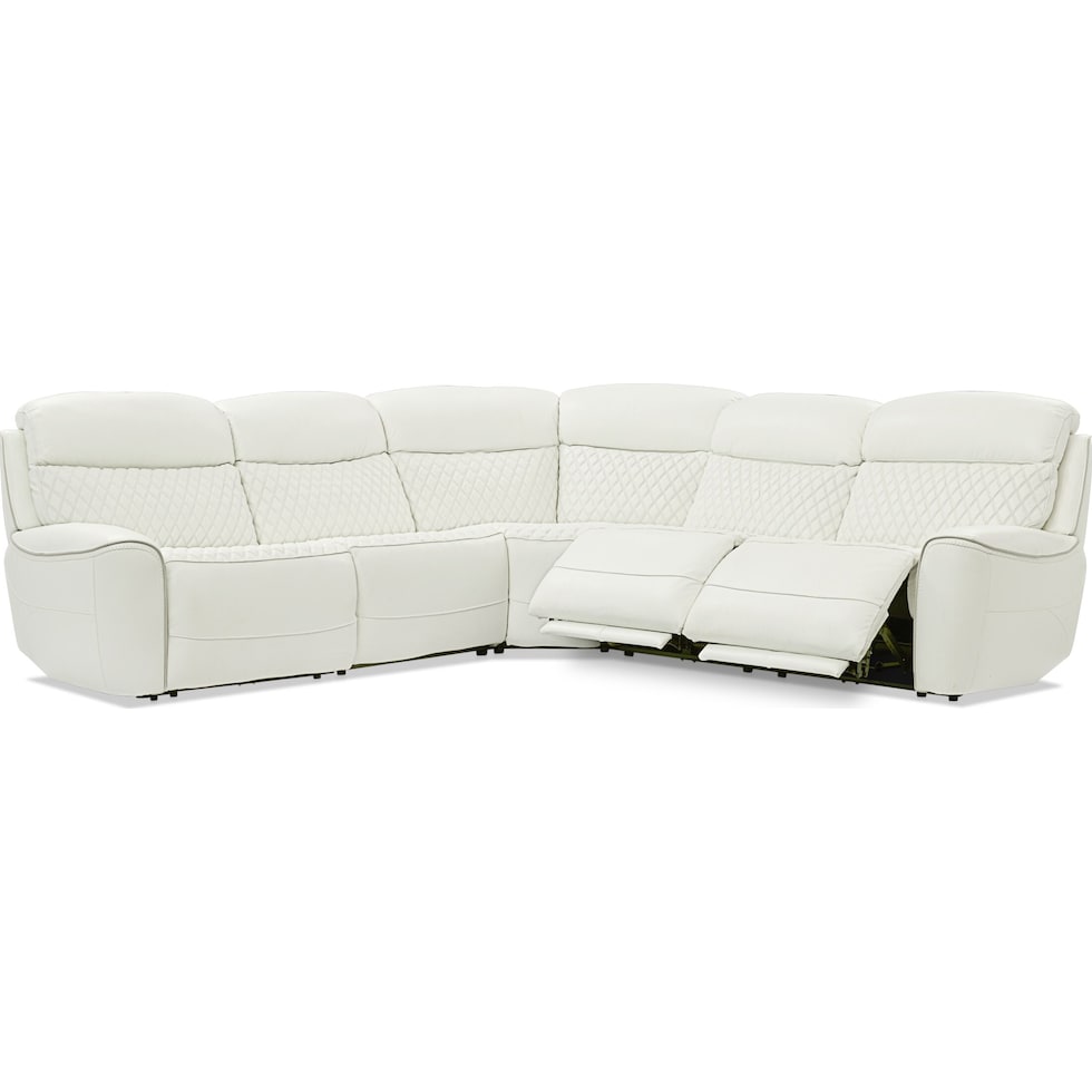 cabrera white sectional   