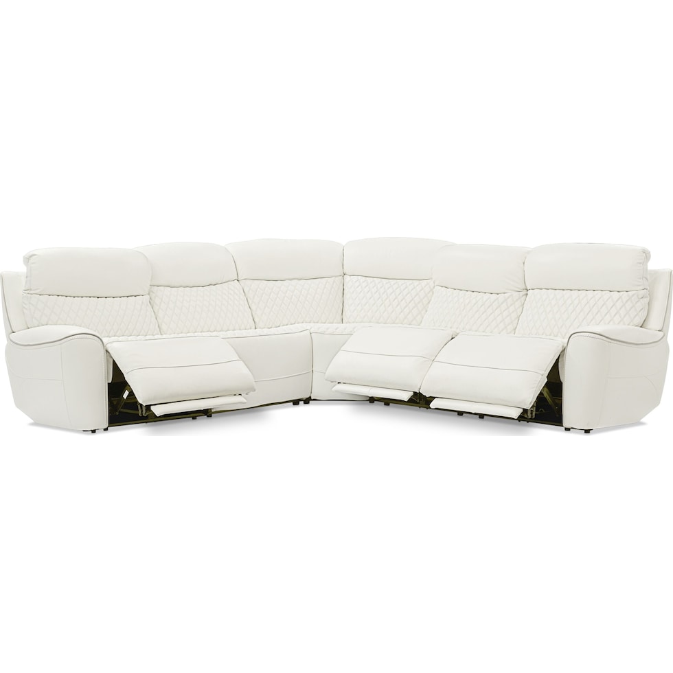 cabrera white sectional   