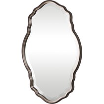 cabrini dark brown mirror   