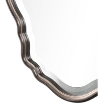 cabrini dark brown mirror   