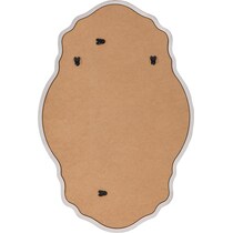 cabrini dark brown mirror   