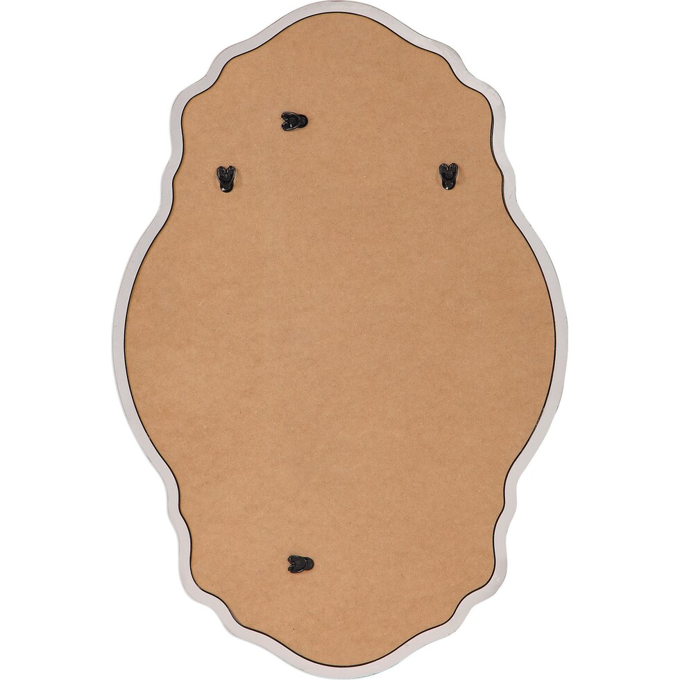 cabrini dark brown mirror   
