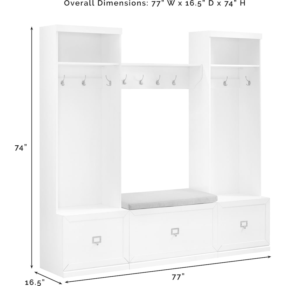 caddie dimension schematic   