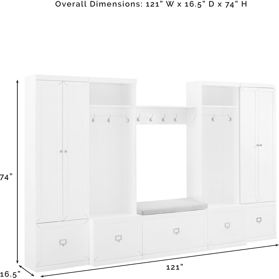 caddie dimension schematic   