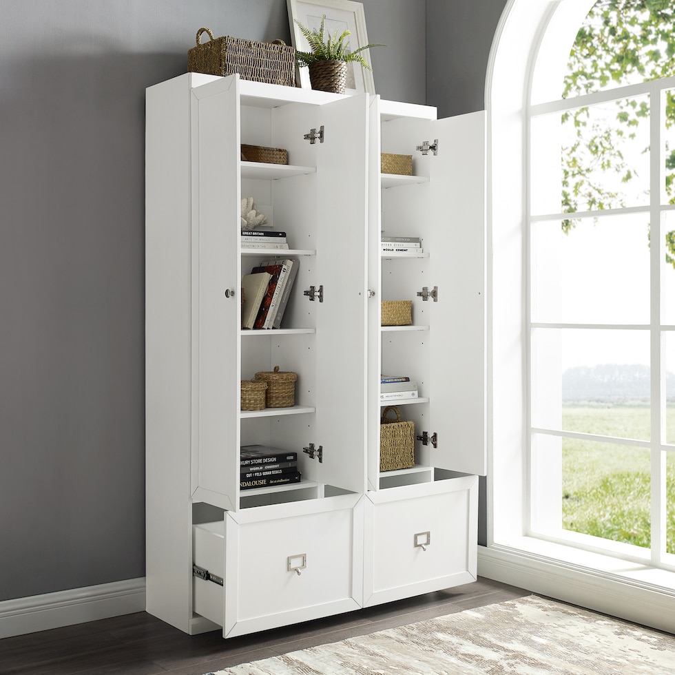 caddie white cabinet   