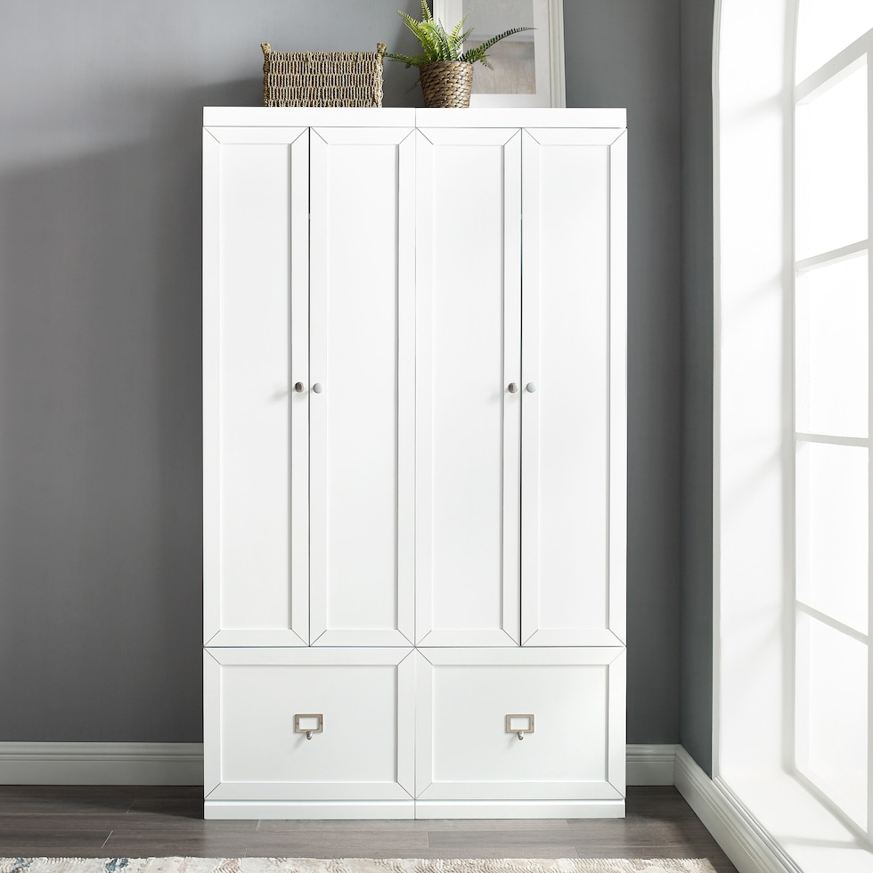 caddie white cabinet   