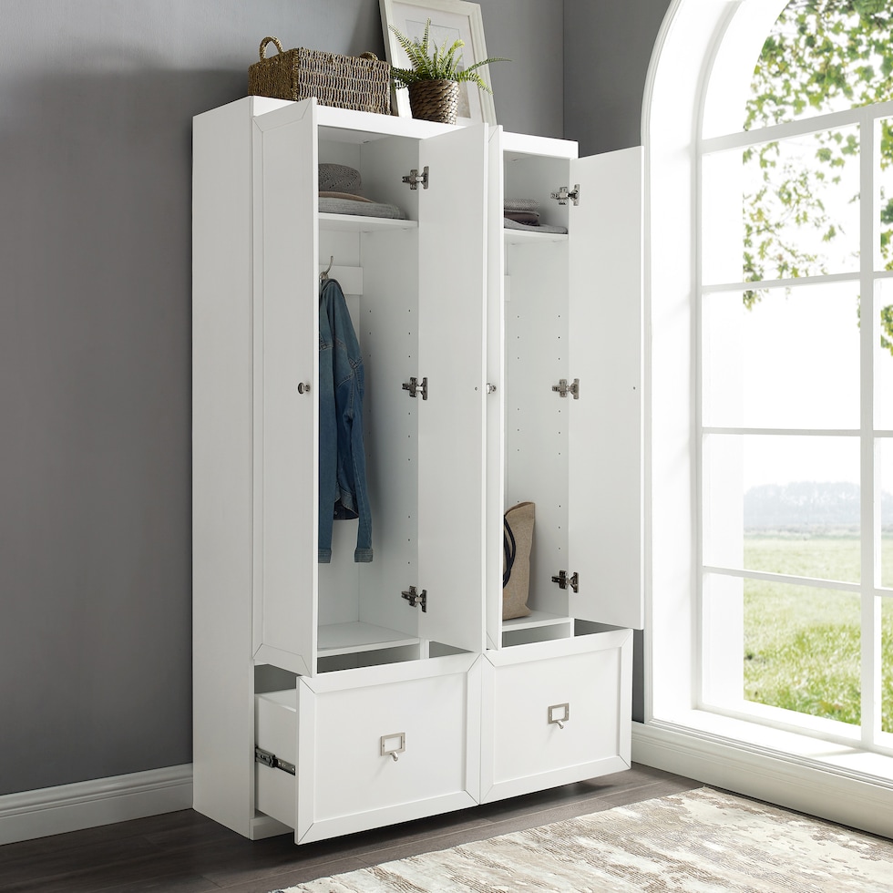 caddie white cabinet   