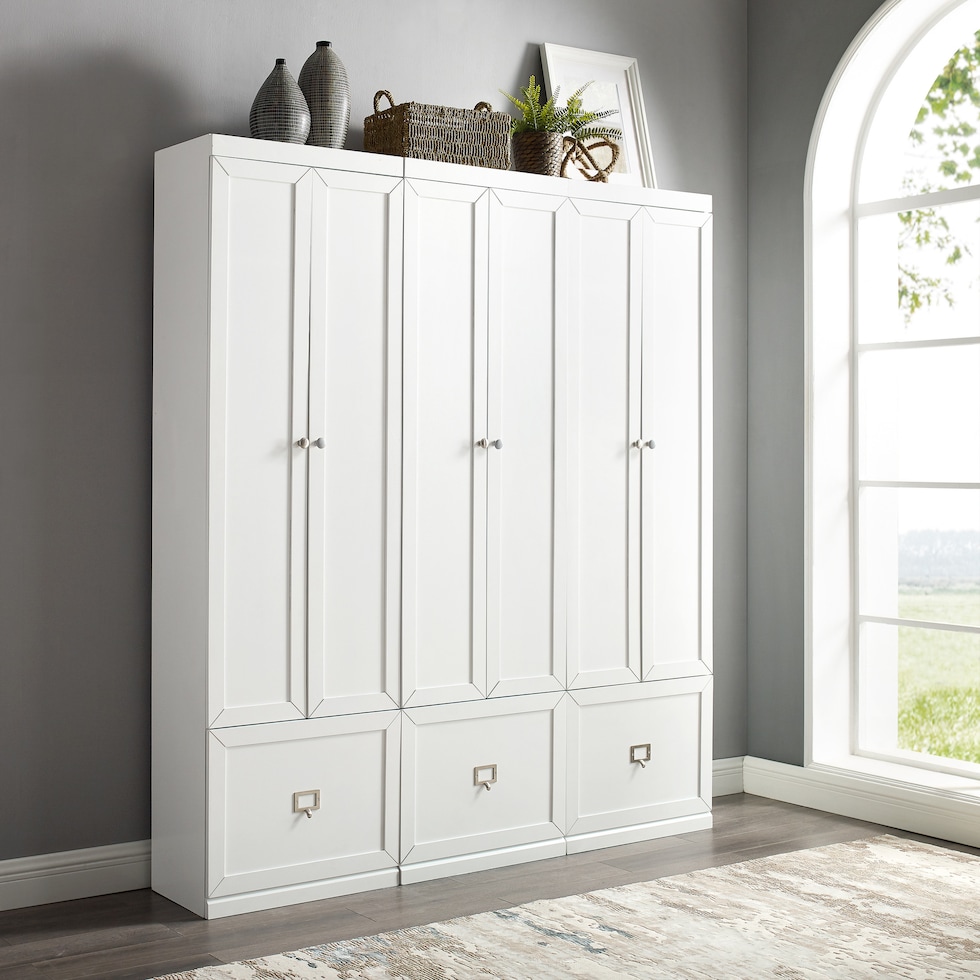 caddie white cabinet   