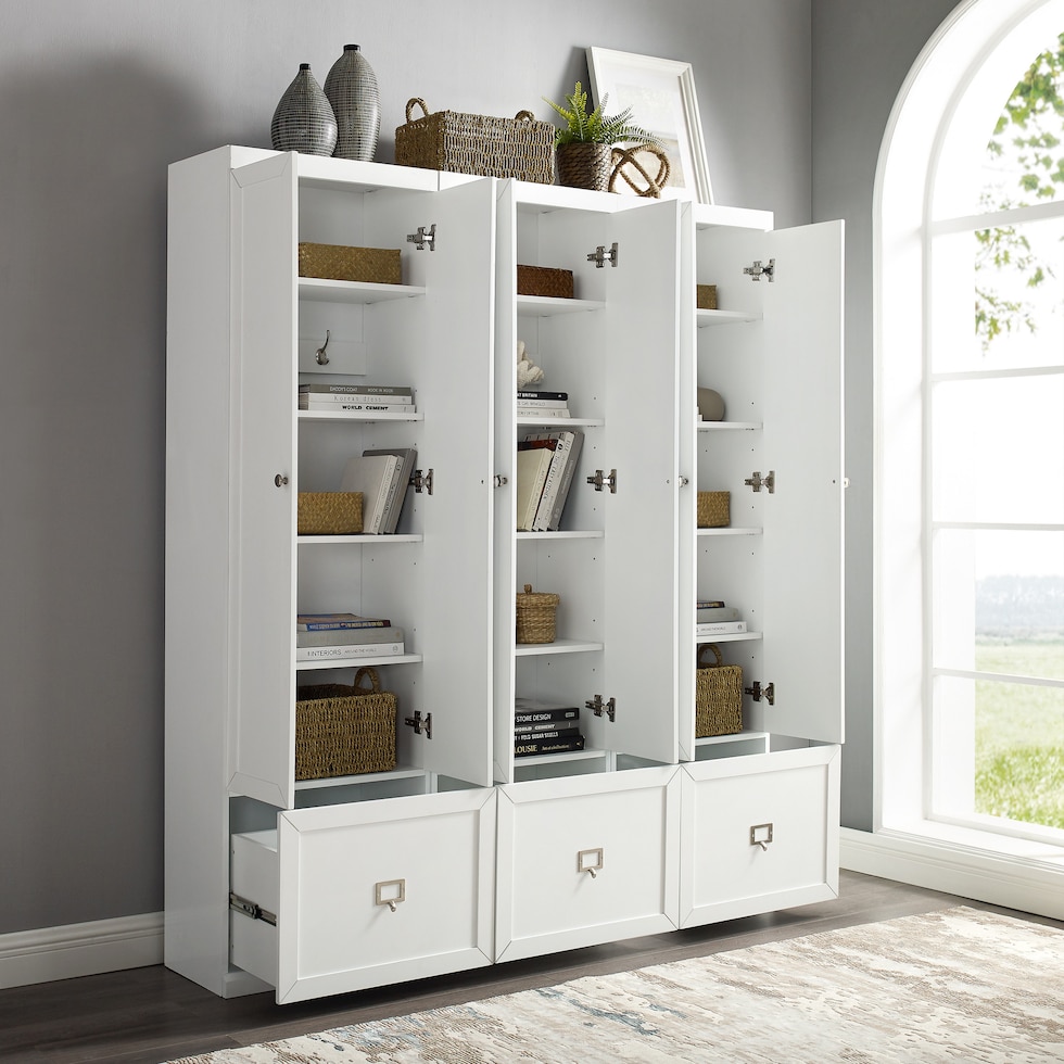 caddie white cabinet   