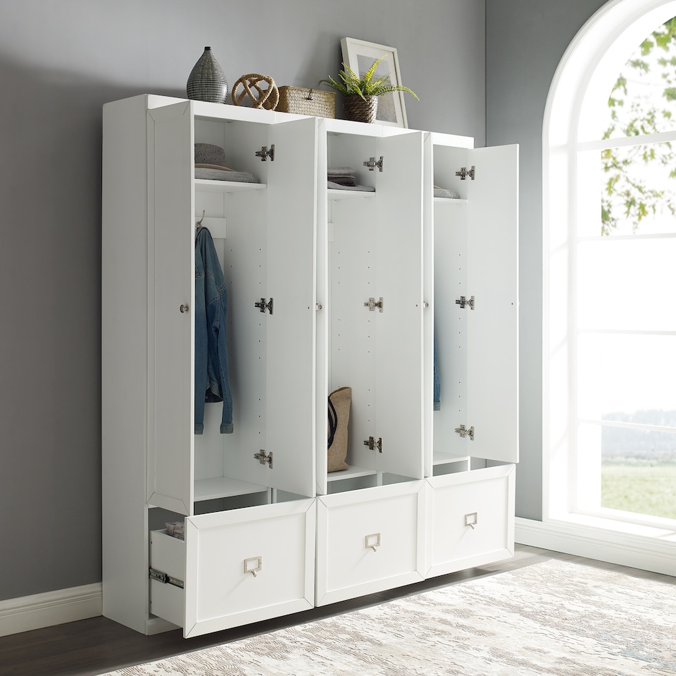 caddie white cabinet   