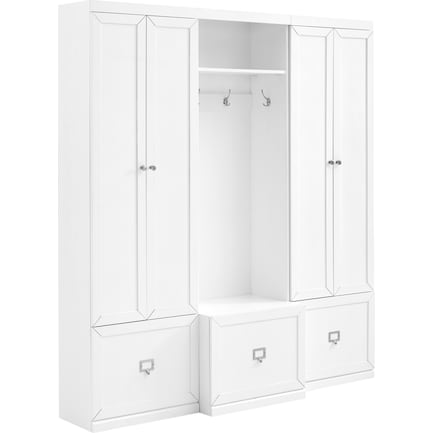 Caddie Hall Tree and 2 Pantries Set