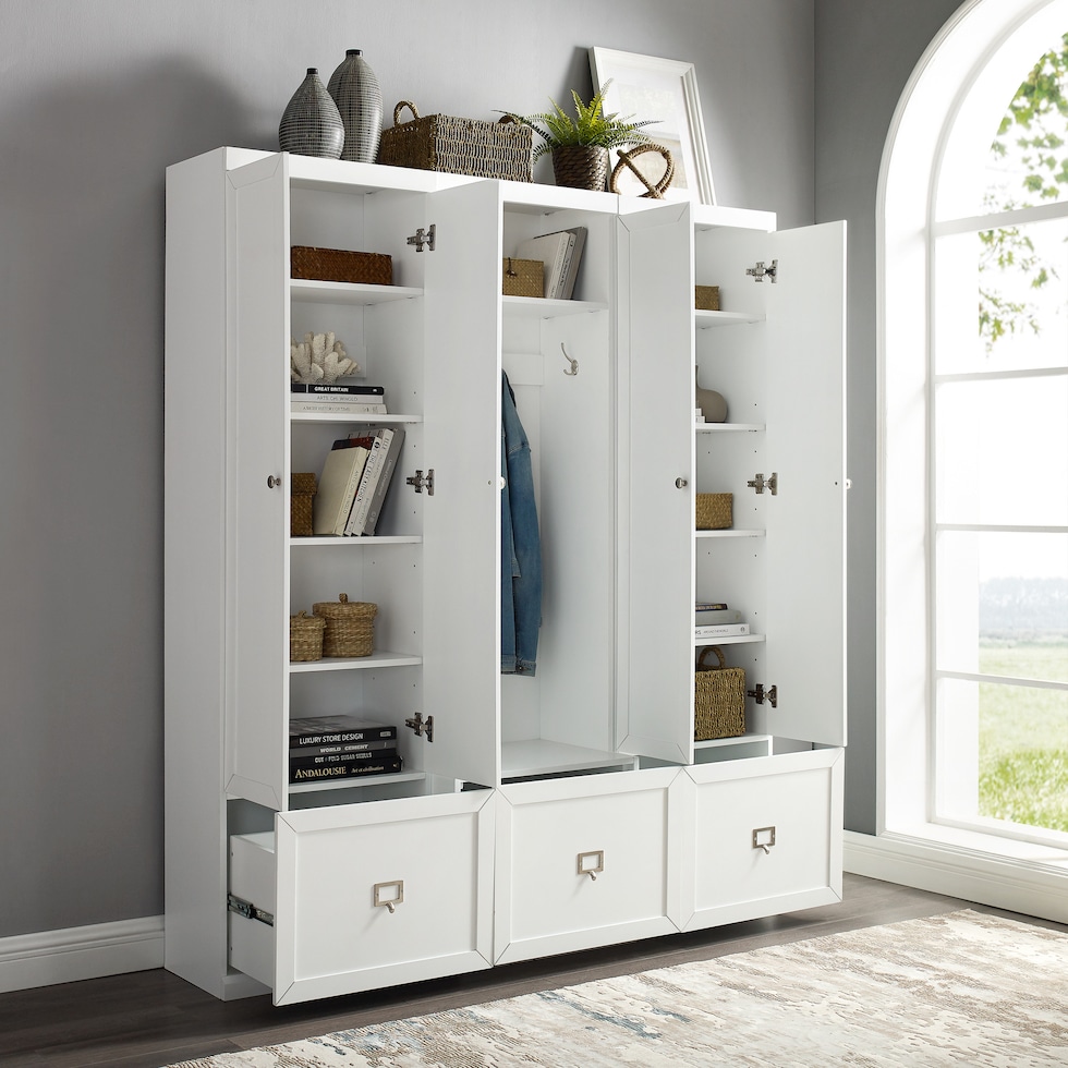 caddie white cabinet   