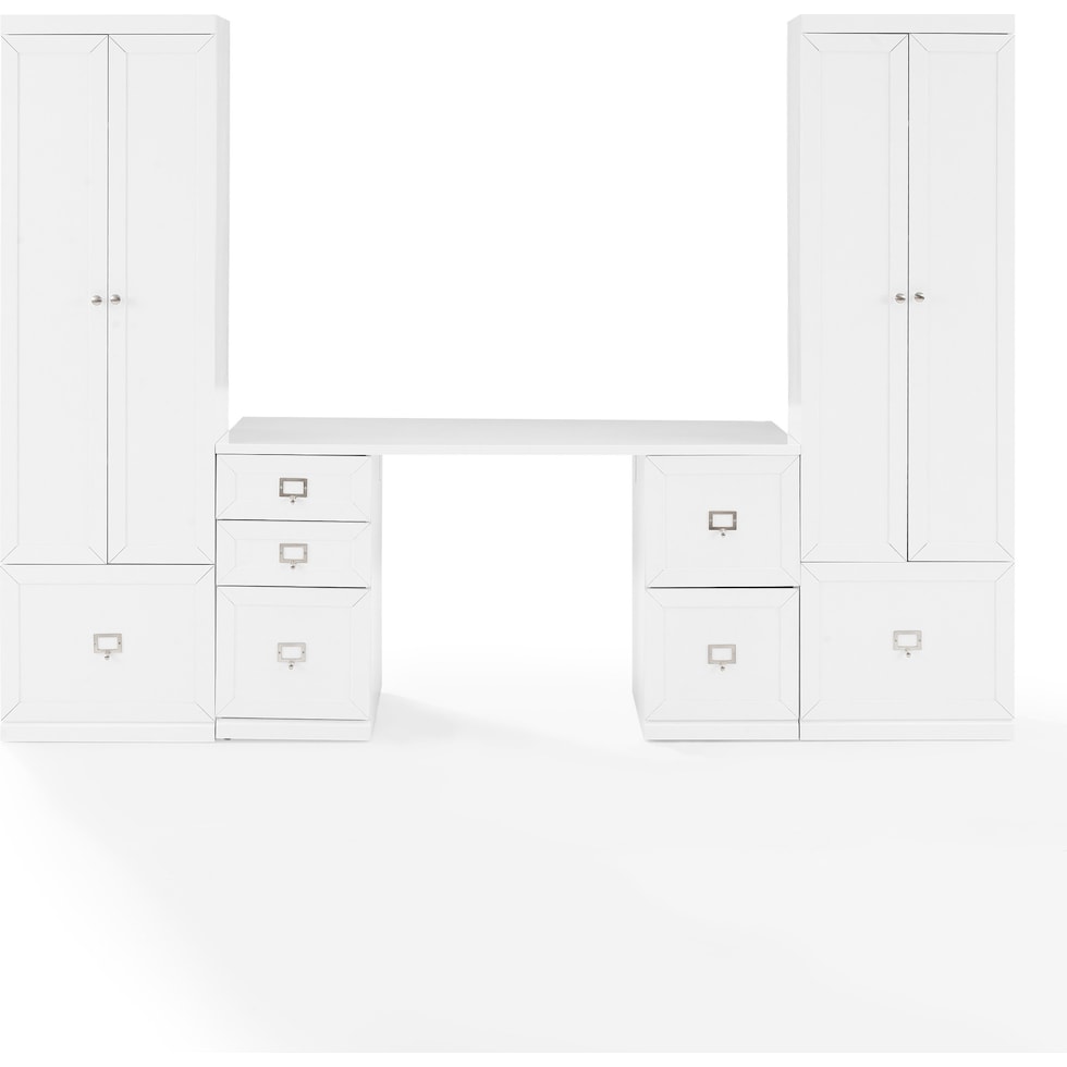 caddie white desk   